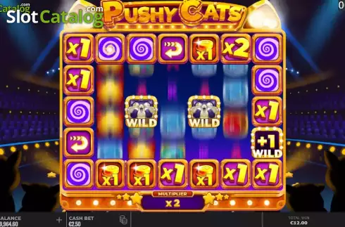 Οθόνη5. Pushy Cats Κουλοχέρης 