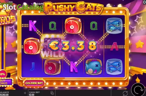 Οθόνη6. Pushy Cats Κουλοχέρης 