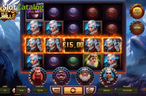 Οθόνη9. Vikings Go To Valhalla Κουλοχέρης