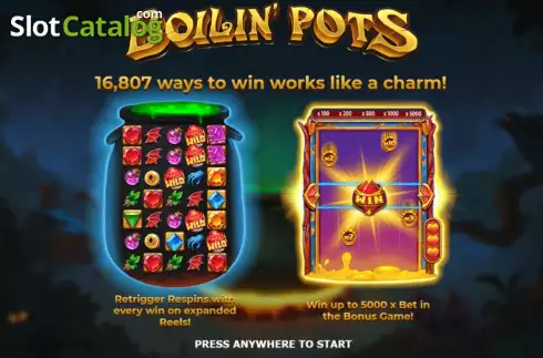 Οθόνη2. Boilin' Pots Κουλοχέρης