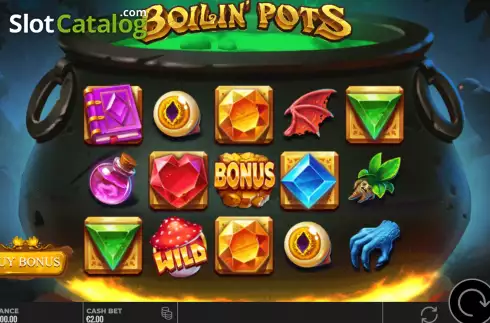 Οθόνη3. Boilin' Pots Κουλοχέρης