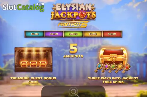 Οθόνη2. Elysian Jackpots Κουλοχέρης