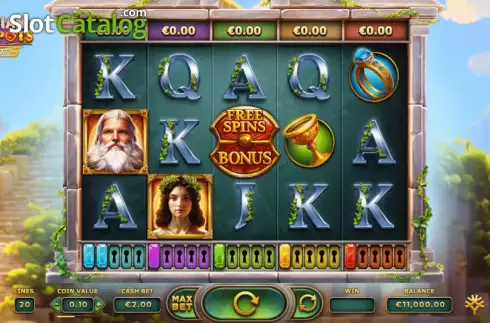 Οθόνη3. Elysian Jackpots Κουλοχέρης