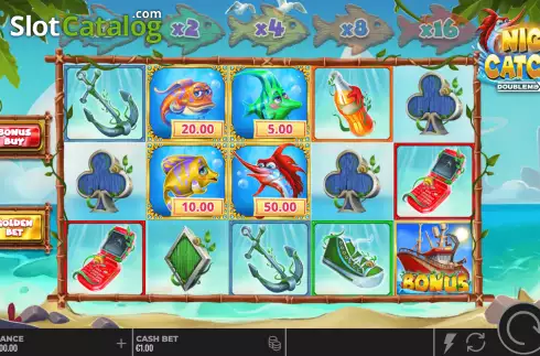 Οθόνη3. Nice Catch DoubleMax Κουλοχέρης
