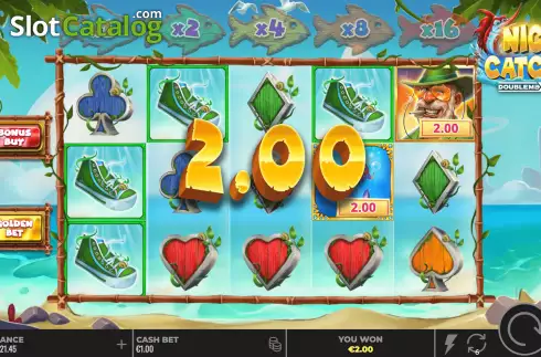 Οθόνη5. Nice Catch DoubleMax Κουλοχέρης