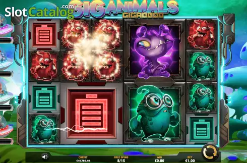 Οθόνη9. Giganimals Gigablox Κουλοχέρης
