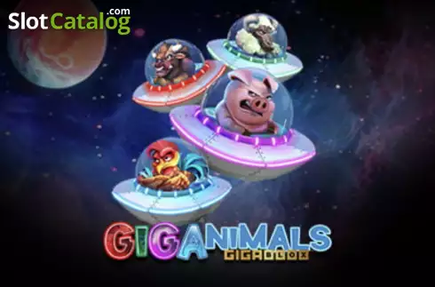 Giganimals Gigablox Λογότυπο Giganimals Gigablox Λογότυπο