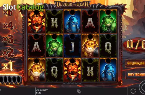 Οθόνη3. Devour The Weak Κουλοχέρης