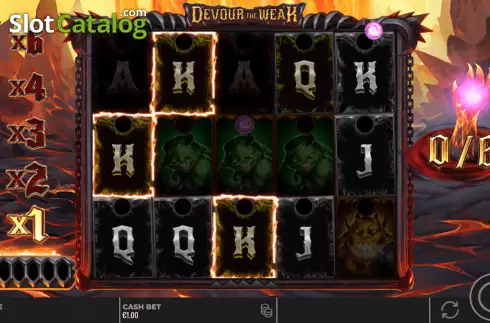 Οθόνη4. Devour The Weak Κουλοχέρης