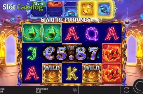 Οθόνη5. Starfire Fortunes Κουλοχέρης