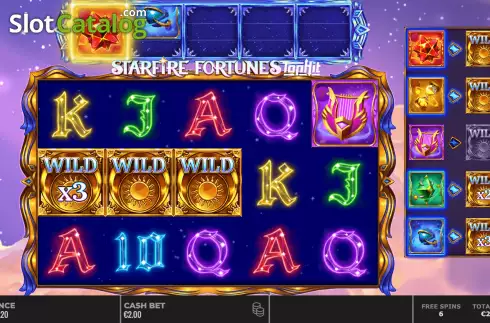 Οθόνη8. Starfire Fortunes Κουλοχέρης