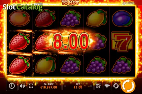 Οθόνη7. 10 Hot HOTFIRE Κουλοχέρης 