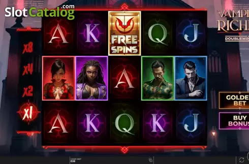 Οθόνη2. Vampire Riches DoubleMax Κουλοχέρης