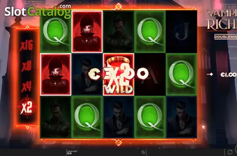Οθόνη5. Vampire Riches DoubleMax Κουλοχέρης