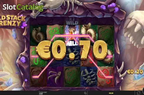 Οθόνη5. Wild Stack Frenzy Κουλοχέρης