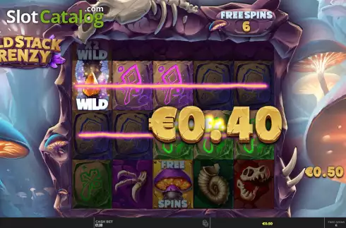 Οθόνη9. Wild Stack Frenzy Κουλοχέρης