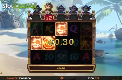 Οθόνη3. Monkeys Go Bananas MultiMax Κουλοχέρης