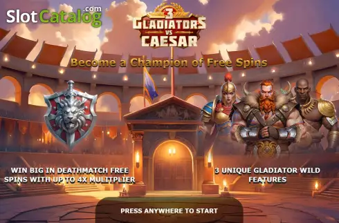 Οθόνη2. 3 Gladiators vs Caesar Κουλοχέρης