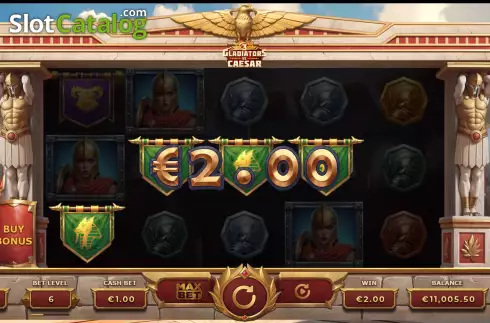 Οθόνη5. 3 Gladiators vs Caesar Κουλοχέρης