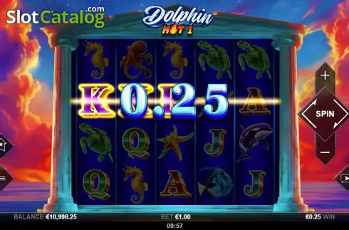 Οθόνη3. Dolphin Hot 1 Κουλοχέρης