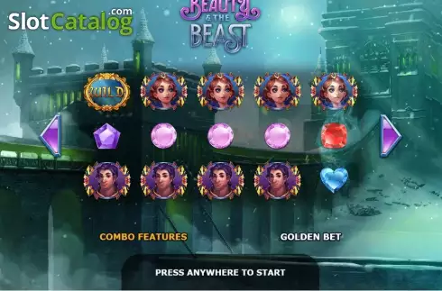 Intro Screen. Beauty & The Beast (Yggdrasil) Κουλοχέρης