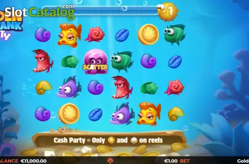 Οθόνη2. Golden Fish Tank Party Κουλοχέρης
