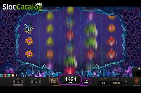 Οθόνη4. Magic Mushrooms (Yggdrasil) Κουλοχέρης