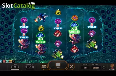 x3 άγρια. Magic Mushrooms (Yggdrasil) Κουλοχέρης