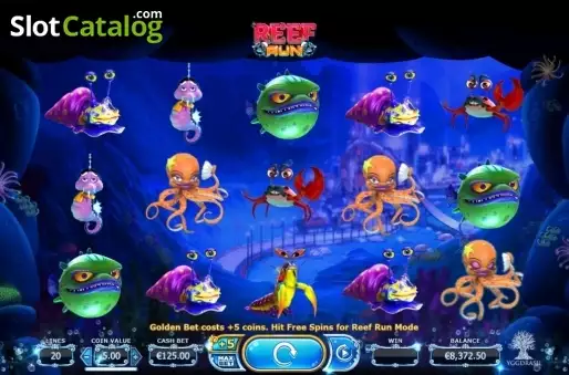 Οθόνη6. Reef Run Κουλοχέρης