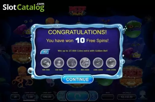 Οθόνη9. Reef Run Κουλοχέρης