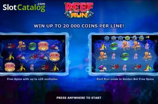 γραμμή. Reef Run Κουλοχέρης