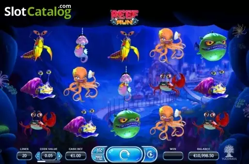 10 δωρεάν περιστροφές. Reef Run Κουλοχέρης