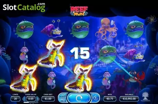 Οθόνη5. Reef Run Κουλοχέρης