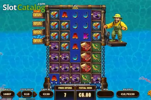 Οθόνη2. Bob Marlin Goes Deep Κουλοχέρης