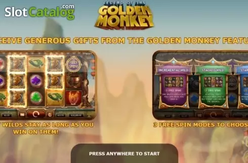 Οθόνη2. Legend of the Golden Monkey Κουλοχέρης