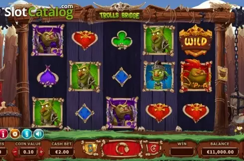 Οθόνη 2. Trolls Bridge (Yggdrasil) Κουλοχέρης