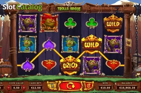 Οθόνη 3. Trolls Bridge (Yggdrasil) Κουλοχέρης