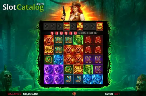 Οθόνη2. Giga Zombies Κουλοχέρης 