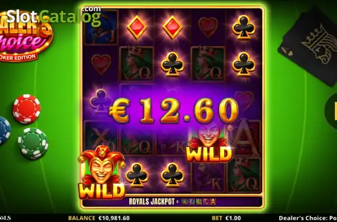 Οθόνη3. Dealer's Choice: Poker Edition Κουλοχέρης
