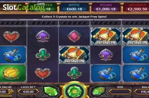Οθόνη5. Ozwin's Jackpots Κουλοχέρης