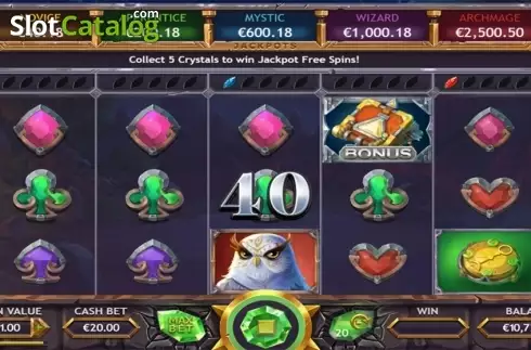 Οθόνη9. Ozwin's Jackpots Κουλοχέρης