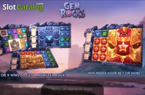 Οθόνη2. Gem Rocks Κουλοχέρης