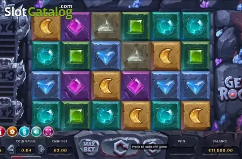 Οθόνη3. Gem Rocks Κουλοχέρης