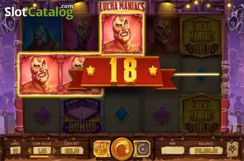 Οθόνη5. Lucha Maniacs Κουλοχέρης