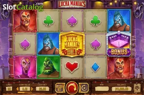 Οθόνη3. Lucha Maniacs Κουλοχέρης