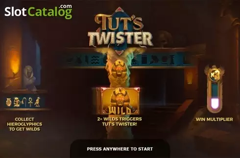 Οθόνη2. Tut's Twister Κουλοχέρης