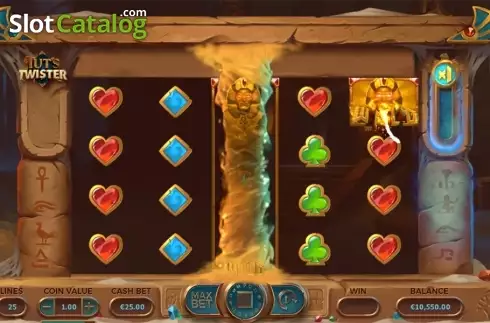 Οθόνη6. Tut's Twister Κουλοχέρης