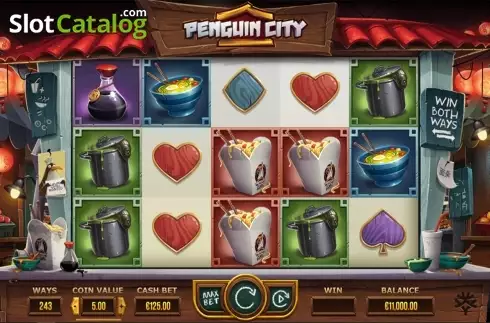 Οθόνη2. Penguin City Κουλοχέρης