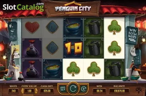 Οθόνη4. Penguin City Κουλοχέρης