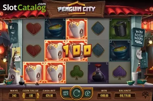 Οθόνη5. Penguin City Κουλοχέρης